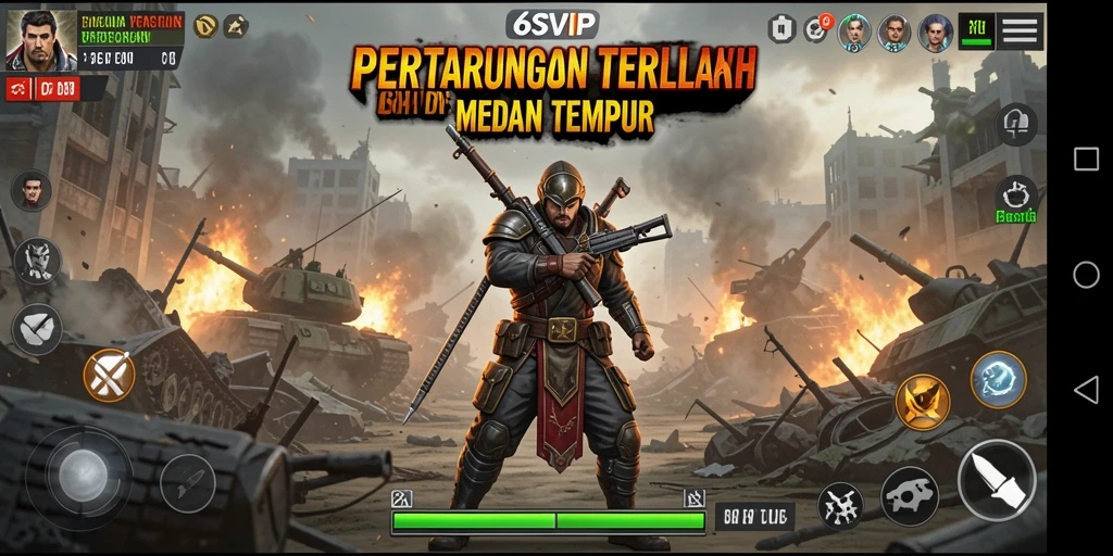 Gameplay menegangkan di 6SVIP dengan pertarungan epik.