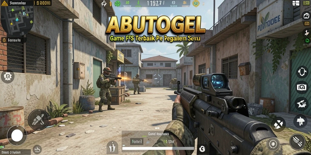 Tampilan grafis menakjubkan dari gameplay ABUTOGEL yang mengasyikkan.