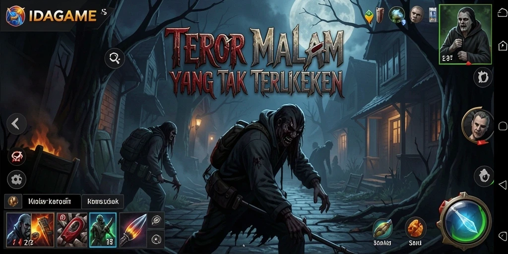 Gameplay mendebarkan dengan suasana Horror yang kental.