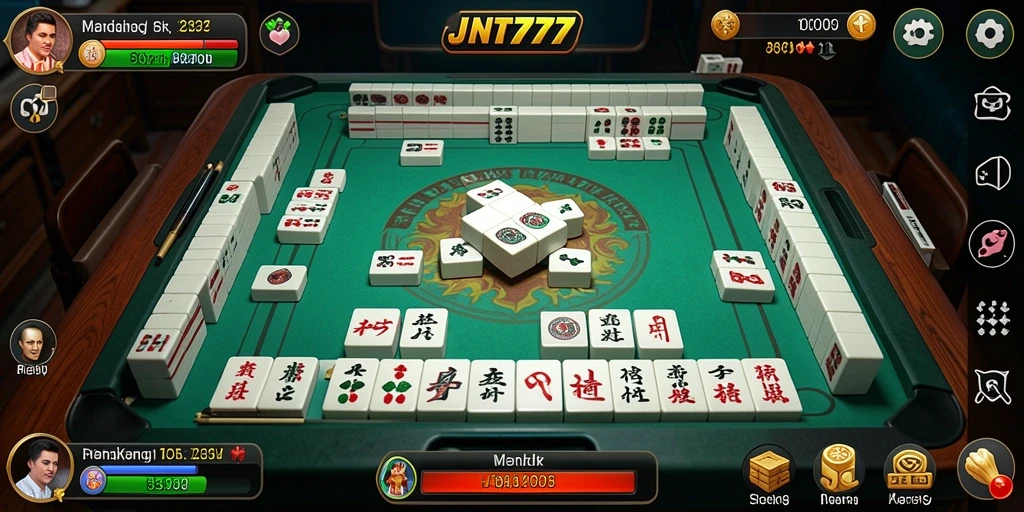 Tampilan gameplay JNT777 yang menarik dan memukau.