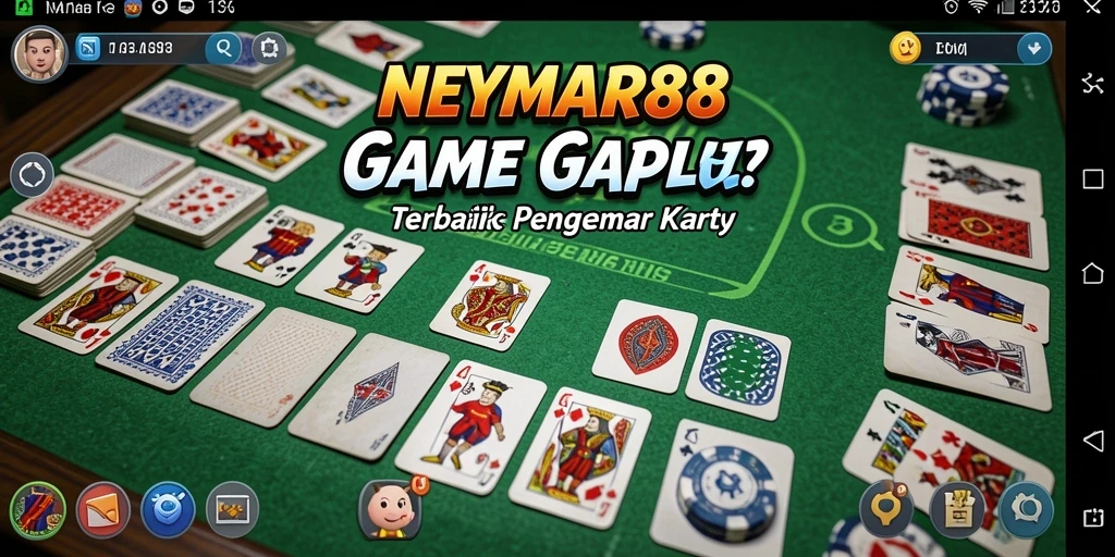 Tampilan gameplay seru dari <strong>NEYMAR88</strong> dengan teman-teman bermain Gaple.