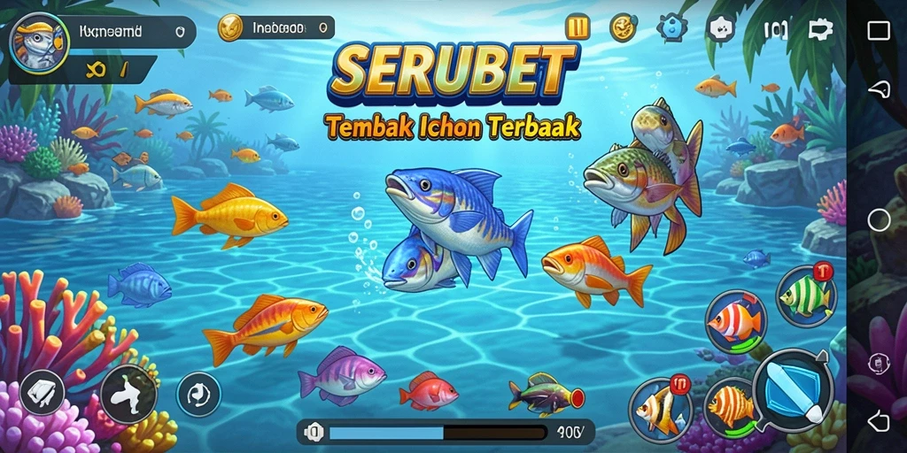Tampilan gameplay SERUBET yang seru dan menarik.