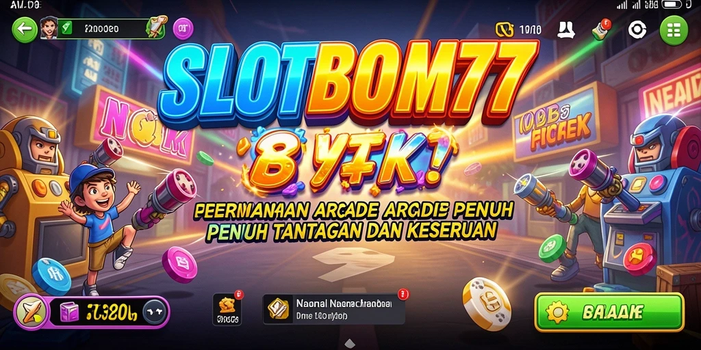 Screenshot gameplay menampilkan momen seru bermain SLOTBOM77.