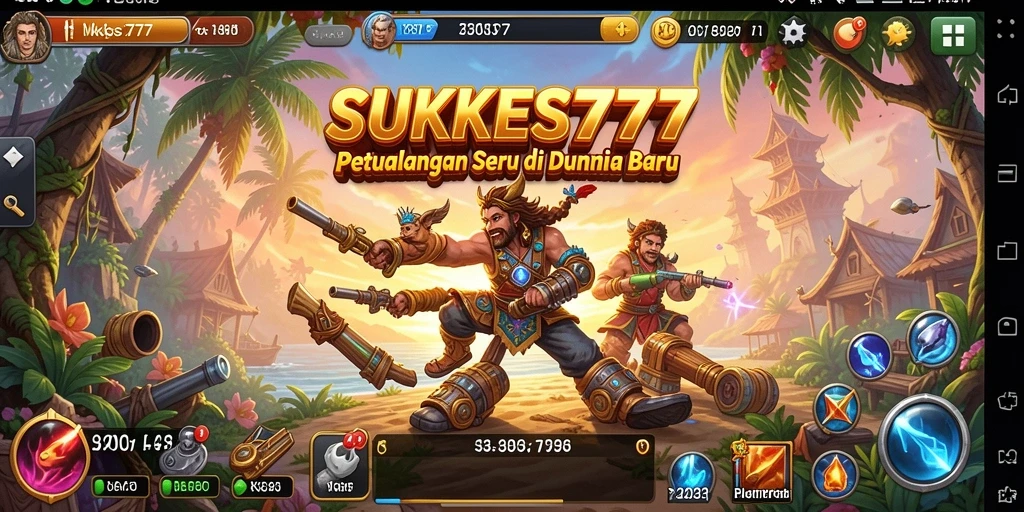 Tampilan gameplay seru di dunia petualangan SUKSES777.
