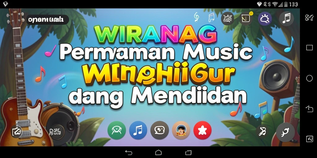 Tampilan gameplay WIRANAGA yang menarik dan interaktif.