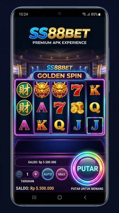 Tampilan antarmuka pengguna di aplikasi ss88bet yang modern.